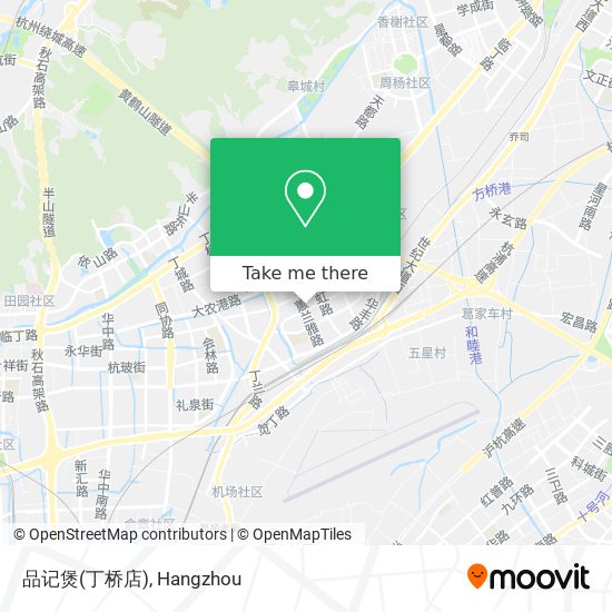 品记煲(丁桥店) map