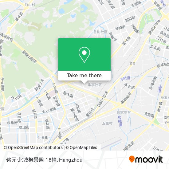 铭元·北城枫景园-18幢 map
