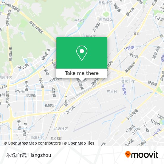 乐逸面馆 map