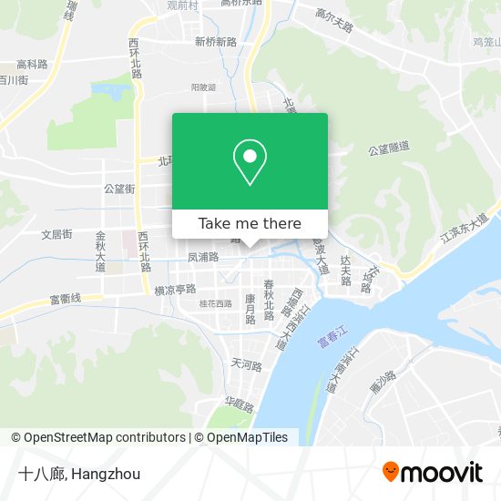 十八廊 map