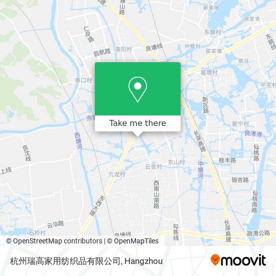 杭州瑞高家用纺织品有限公司 map