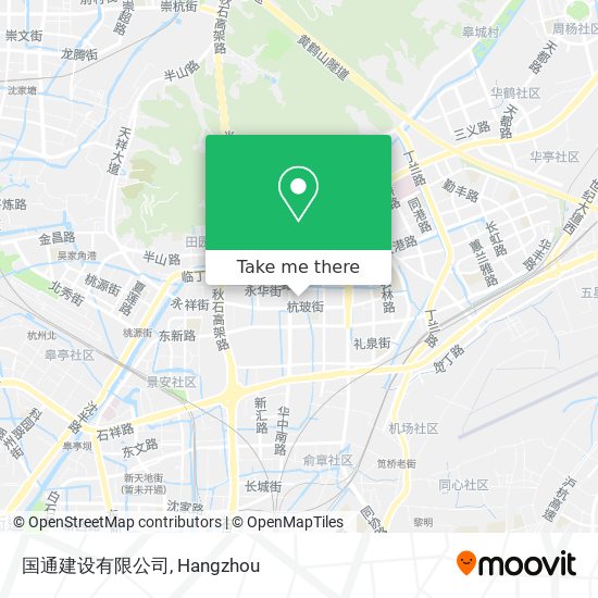 国通建设有限公司 map