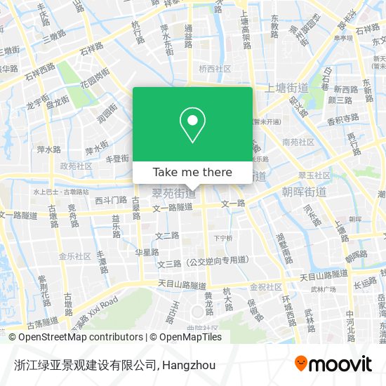 浙江绿亚景观建设有限公司 map