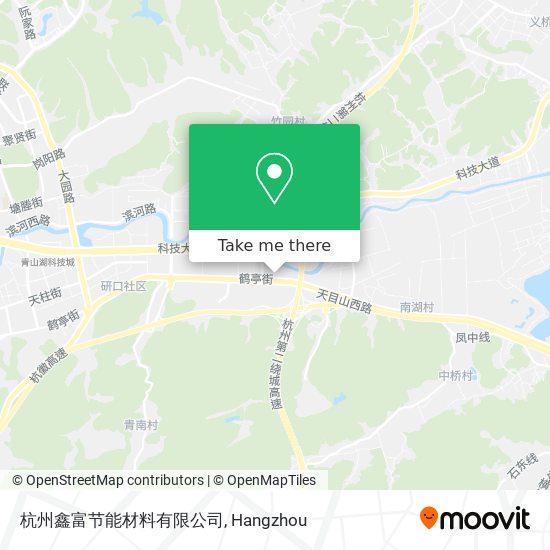 杭州鑫富节能材料有限公司 map