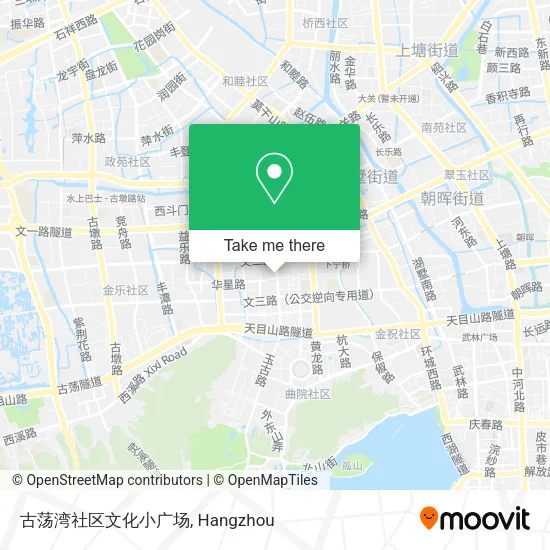 古荡湾社区文化小广场 map