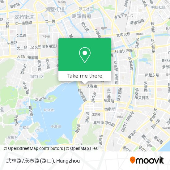 武林路/庆春路(路口) map