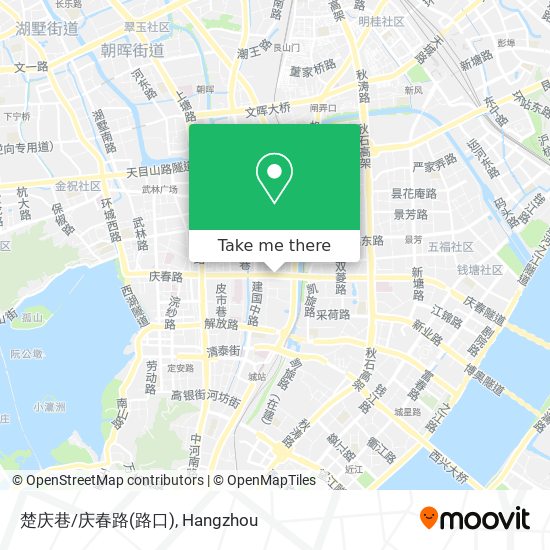 楚庆巷/庆春路(路口) map