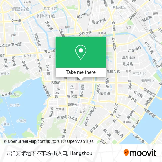 五洋宾馆地下停车场-出入口 map