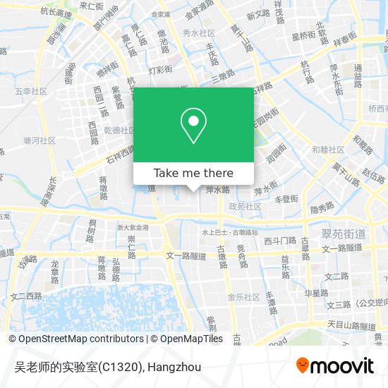 吴老师的实验室(C1320) map