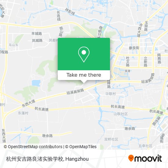 杭州安吉路良渚实验学校 map