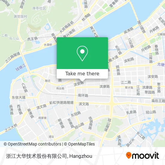 浙江大华技术股份有限公司 map