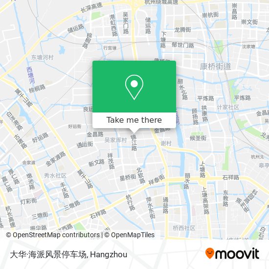 大华·海派风景停车场 map