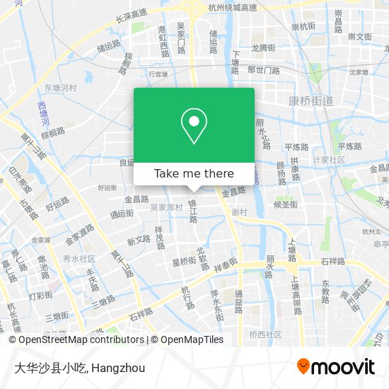 大华沙县小吃 map