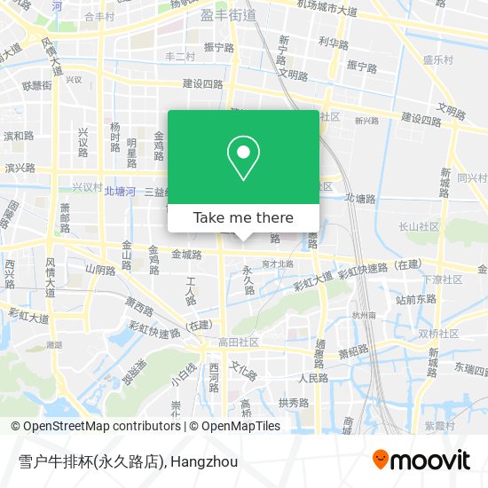 雪户牛排杯(永久路店) map