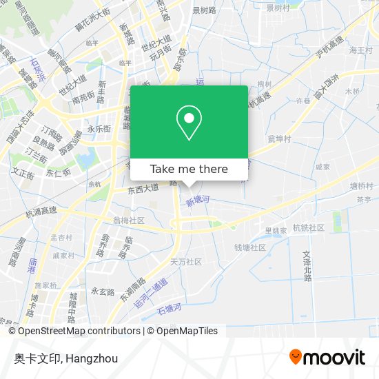 奥卡文印 map
