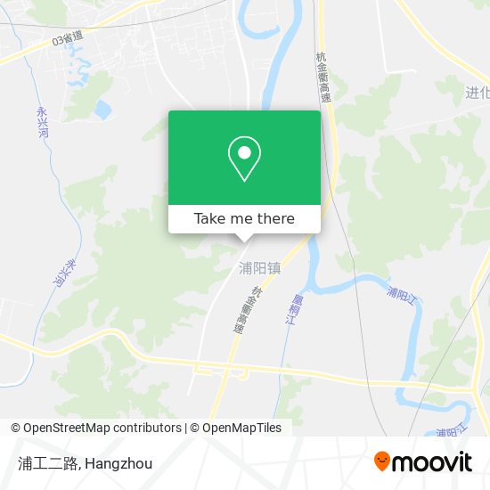 浦工二路 map