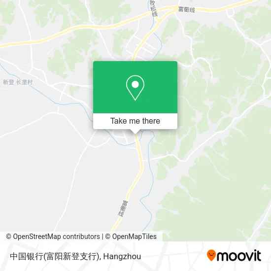 中国银行(富阳新登支行) map