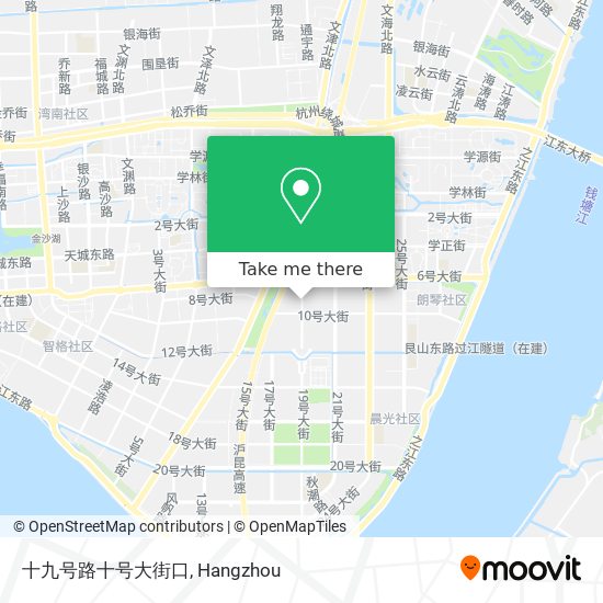 十九号路十号大街口 map