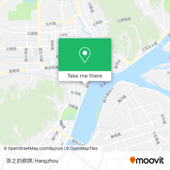 茶之韵棋牌 map