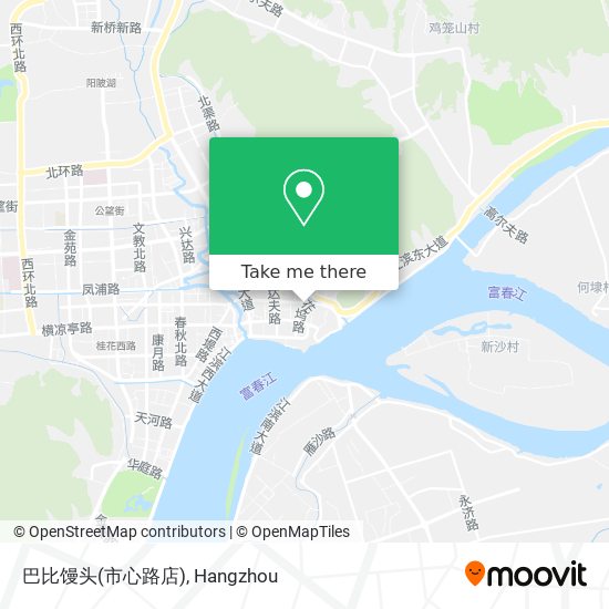 巴比馒头(市心路店) map