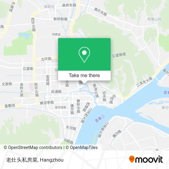 老灶头私房菜 map