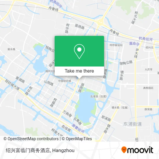 绍兴富临门商务酒店 map