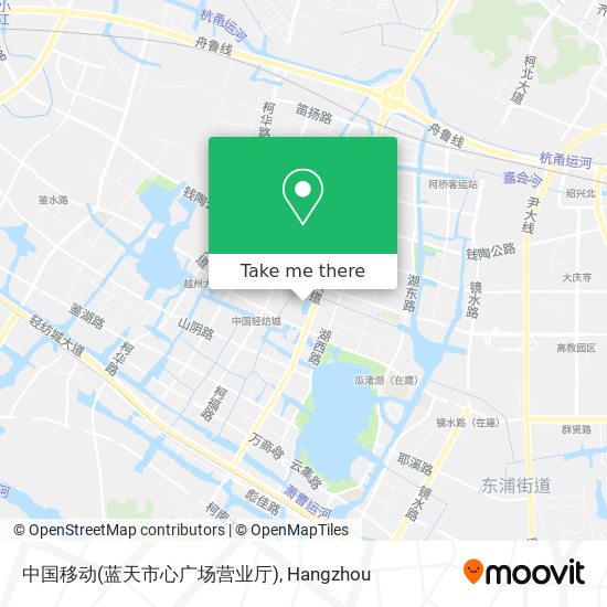 中国移动(蓝天市心广场营业厅) map