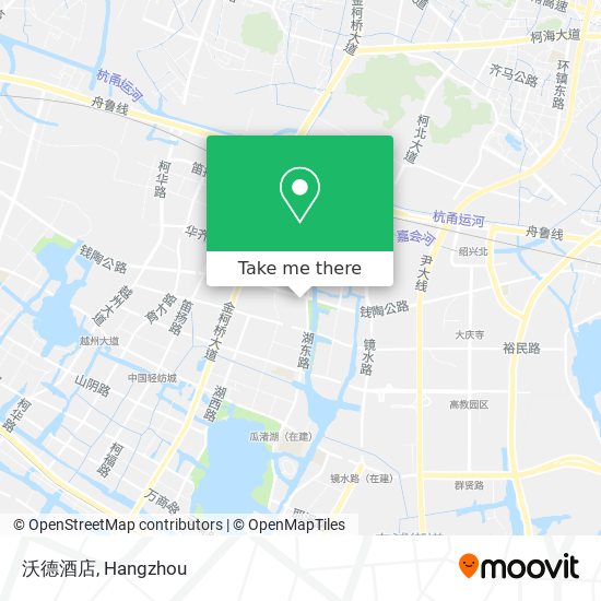 沃德酒店 map