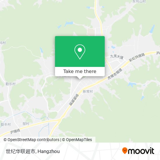 世纪华联超市 map