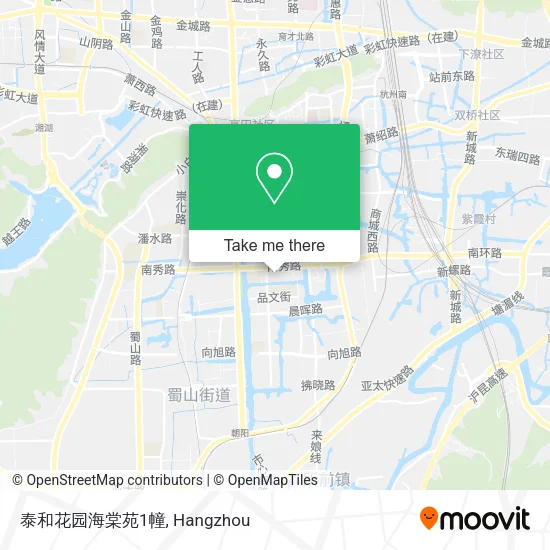 泰和花园海棠苑1幢 map