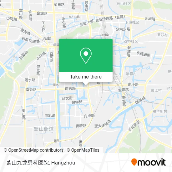 萧山九龙男科医院 map