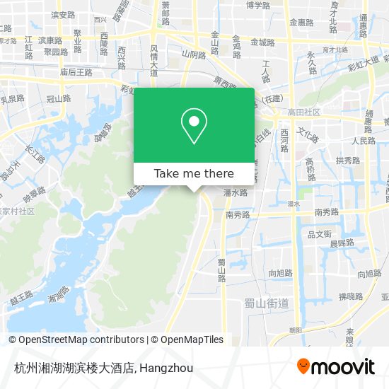 杭州湘湖湖滨楼大酒店 map