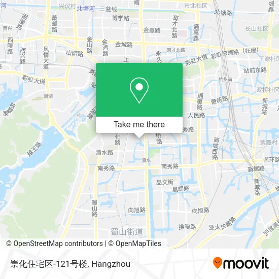崇化住宅区-121号楼 map