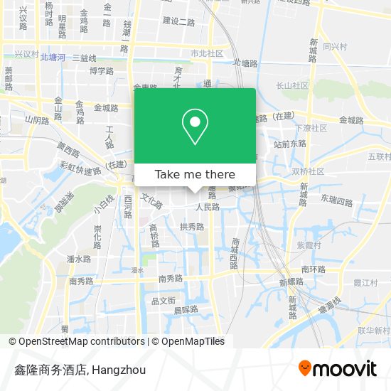 鑫隆商务酒店 map