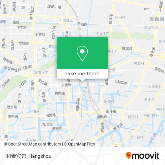 和泰宾馆 map