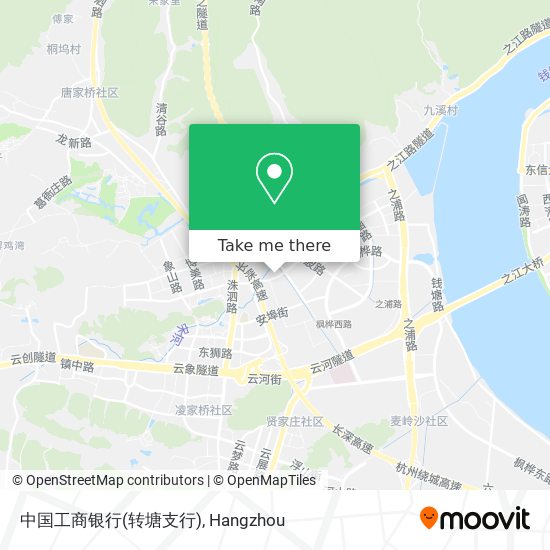 中国工商银行(转塘支行) map