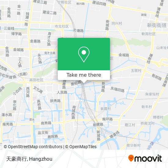 天豪商行 map