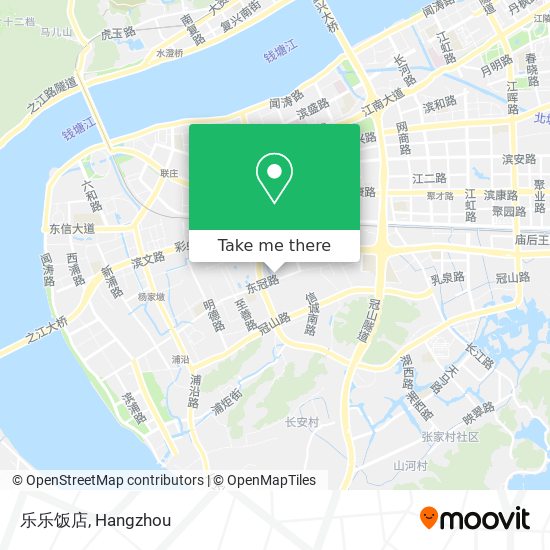 乐乐饭店 map