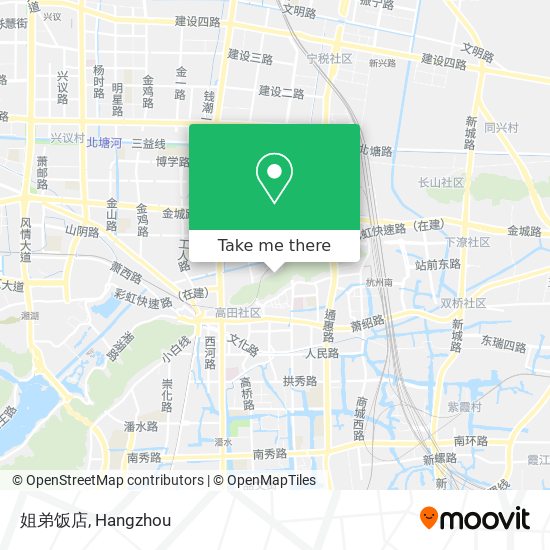 姐弟饭店 map