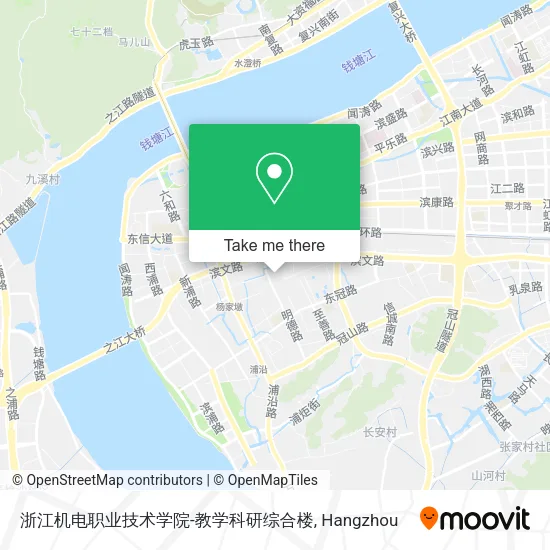 浙江机电职业技术学院-教学科研综合楼 map
