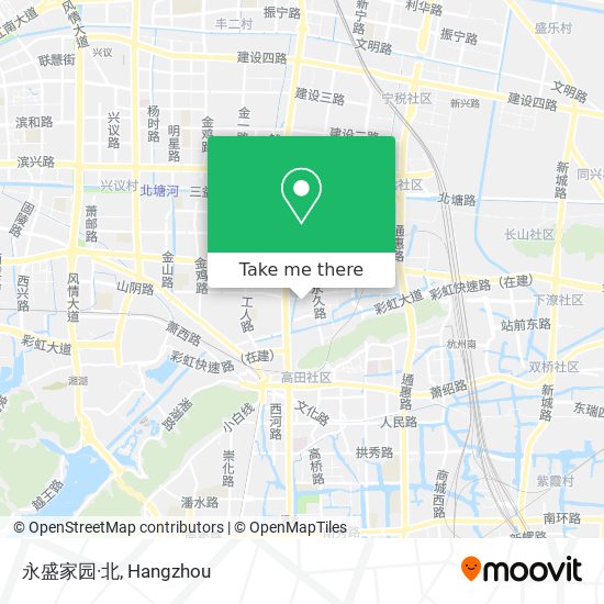 永盛家园·北 map