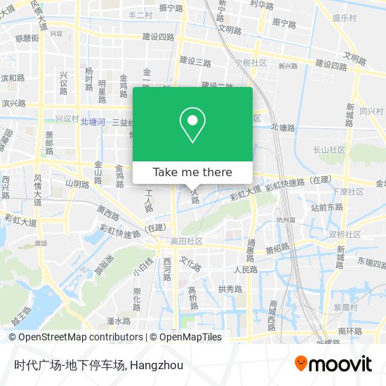 时代广场-地下停车场 map