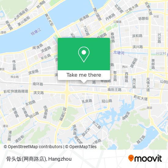 骨头饭(网商路店) map