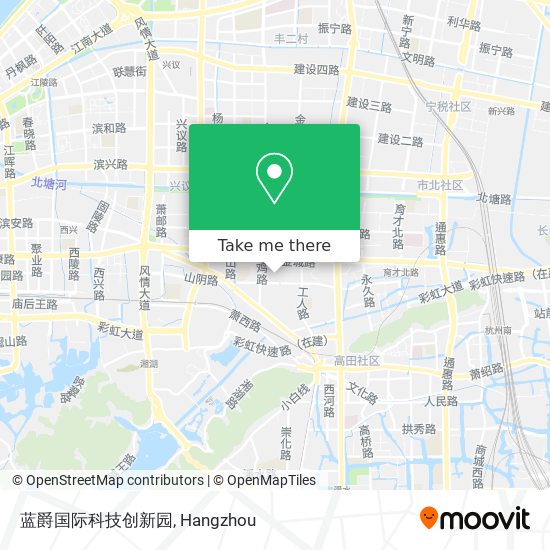 蓝爵国际科技创新园 map
