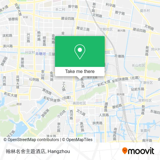 翰林名舍主题酒店 map