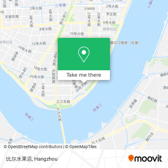 比尔水果店 map