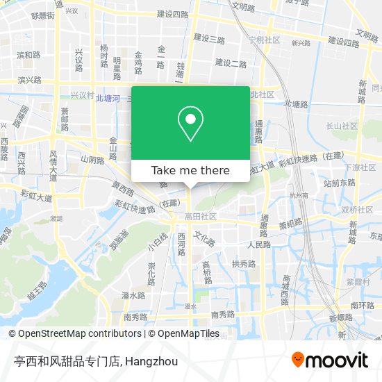 亭西和风甜品专门店 map