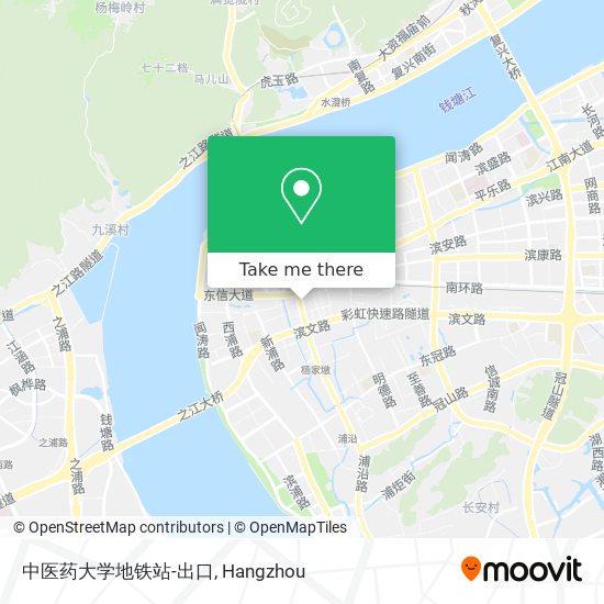 中医药大学地铁站-出口 map