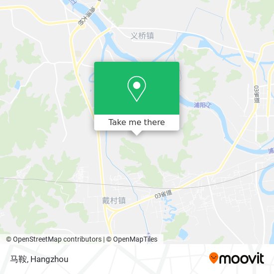 马鞍 map