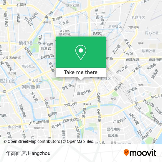 年高面店 map